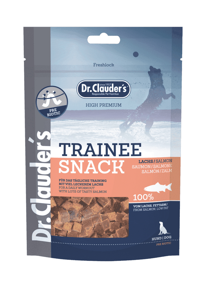 Dr. Clauders Snack Cani cubetti di salmone 80 gr Pet Food and Fun